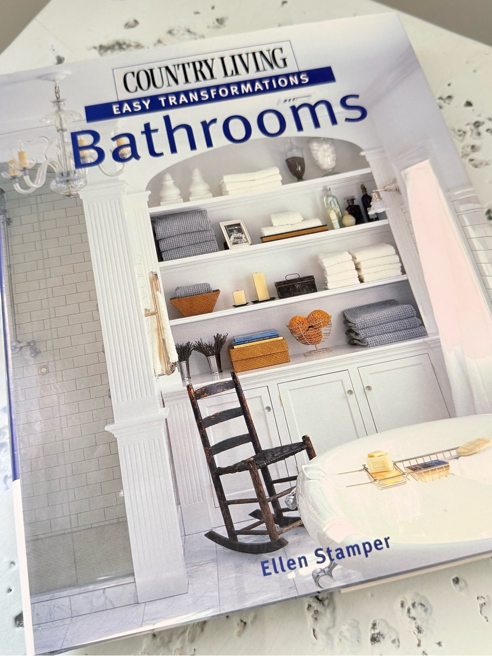 Books Country Living Easy Transforming  Bathrooms